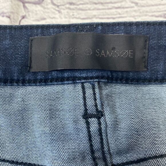 Samsoe & Samsoe Flare‎ Stretch Jeans Midnight Blue 30/32 - Picture 5 of 12